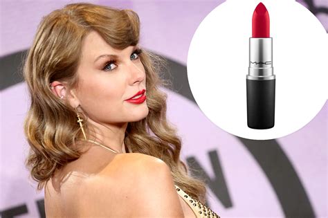 taylor swift red lipstick brand.